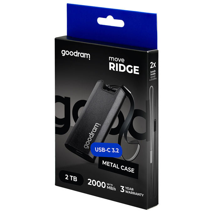 Goodram Unita' SSD Esterna 2TB Nero