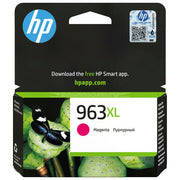 HP 3JA28AE 963XL Cartuccia Inchiostro Alta Capacita' Pigmento 1600 pagine 23,25 ml OfficeJet Pro 9010 9020 colore Magenta