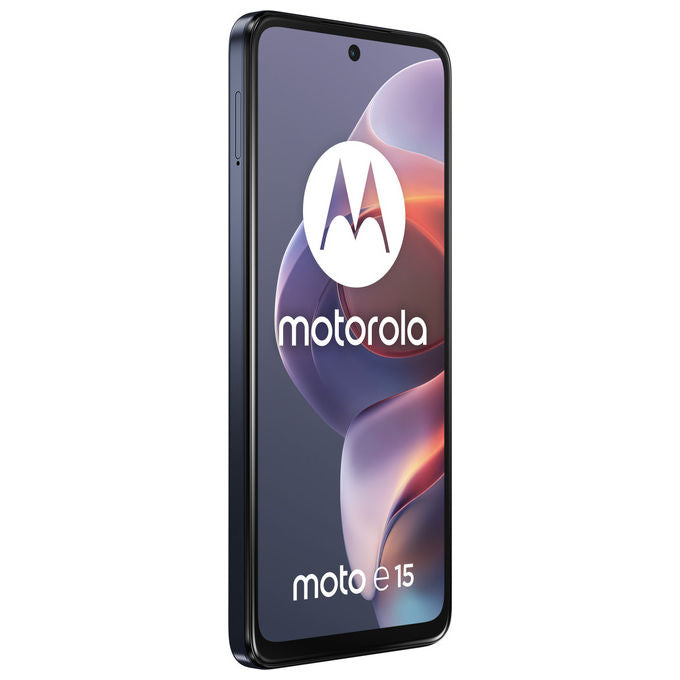 Motorola PB6S0013FR Moto E15 Smartphone 4G 6.67'' 2 GB RAM 64 GB Android 14 Go Doppia SIM 5200 mAh colore Blu