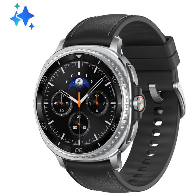 Samsung SM-L500NZKAITV Galaxy Watch8 Classic Smartwatch 46mm Super AMOLED Wear OS 2 GB 64 GB Bluetooth NFC GPS colore Nero