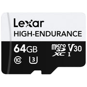 Lexar MicroSDXC 64GB High-Endurance Classe 10 UHS-I