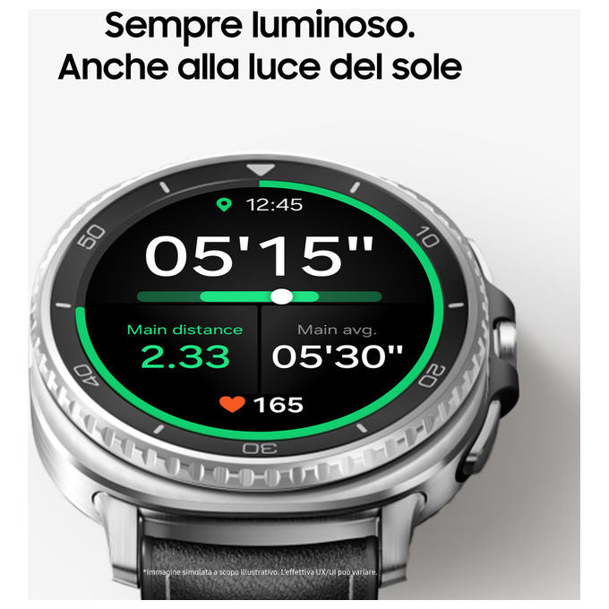 Samsung Galaxy Watch8 Classic 46mm Bianco Smartwatch AI
