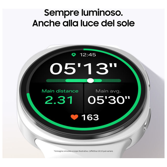 Samsung Galaxy Watch8 Smartwatch 40mm Bluetooth Grigio Scuro