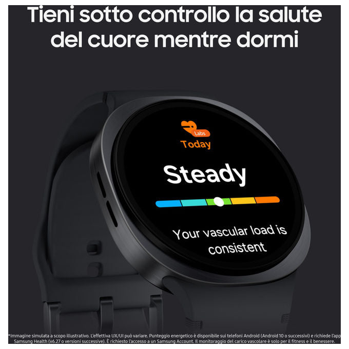 Samsung Galaxy Watch8 Smartwatch 40mm Bluetooth Grigio Scuro