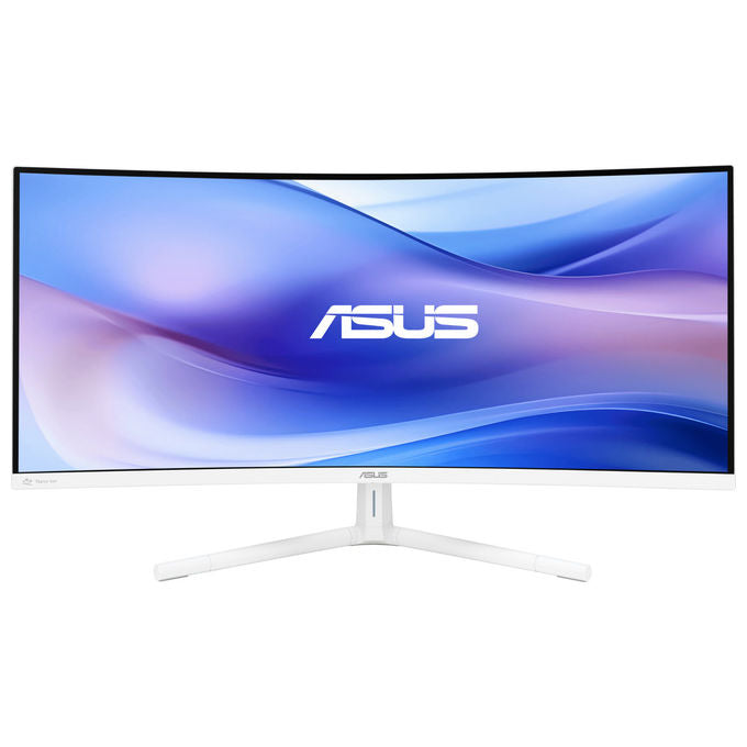 ASUS VU34WCIP-W Monitor Curvo 34'' Wide Quad HD Bianco