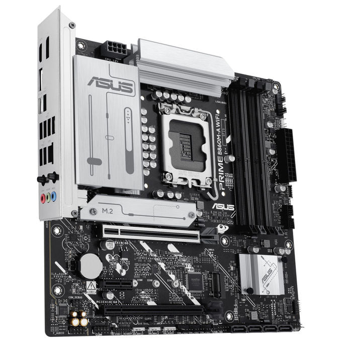 Asus 90MB1JY0-M0EAY0 PRIME B860M-A WIFI Scheda Madre mATX Socket LGA 1851 Intel B860 4x DDR5 256GB PCIe 5.0 2x M.2 WiFi 6E Bluetooth 5.3 colore Nero