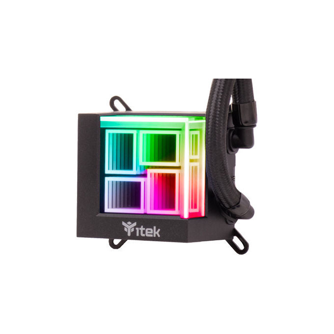 Itek Hydro Cube 240B KIT_ Raffreddamento a Liquido 12cm Nero