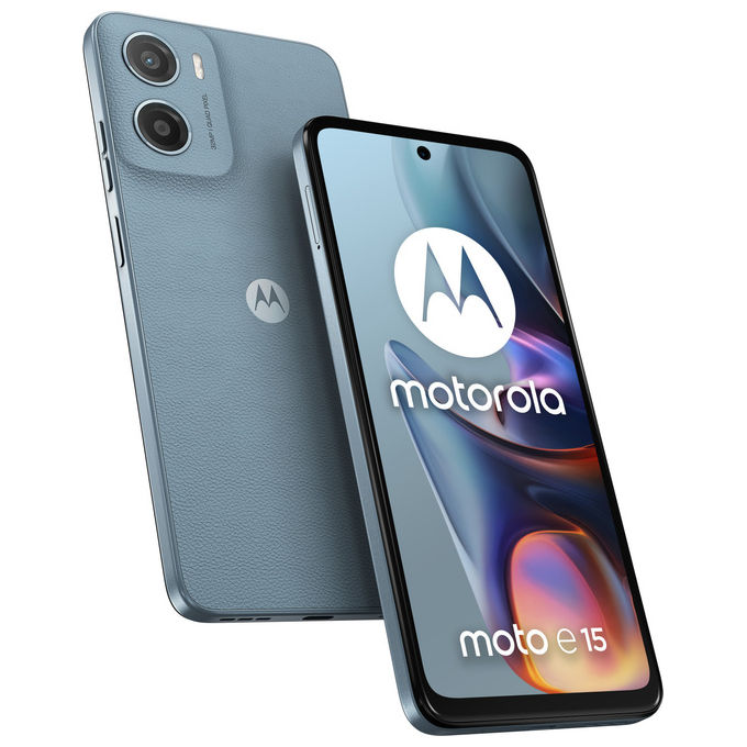 Motorola Moto E15 Smartphone 6.67'' 2GB-64GB Doppia SIM Blu