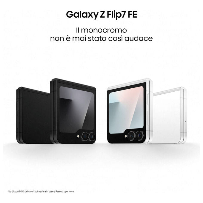 Samsung Galaxy Z Flip7 FE Smartphone 256GB 8GB Bianco