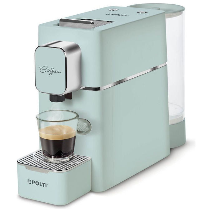Polti Coffea S15G, Macchina Caffe' Automatica a Cialde, 0.85 L, Verde