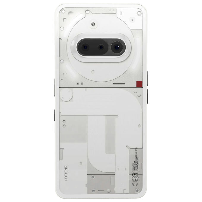 Nothing Phone (3a) Bianco, 8GB RAM, 128GB Memoria, 5000mAh, Doppia SIM