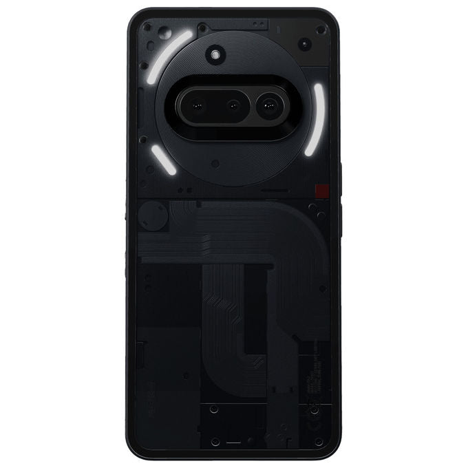 Nothing A059 Phone 3a Smartphone 5G 6.77'' 8GB 128GB Dual SIM Snapdragon 7s Gen 3 Tripla Camera 50MP Batteria 5000mAh colore Nero