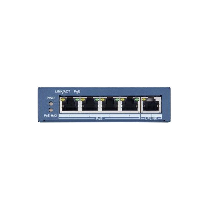 Hikvision Switch 4 Porte Gigabit PoE Non Gestito
