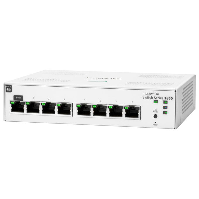 Hpe Aruba switch 8 porte gigabit 1830