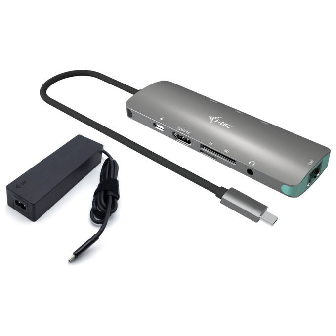 I-tec Docking Station USB-C 4K HDMI LAN con Power Delivery 100W