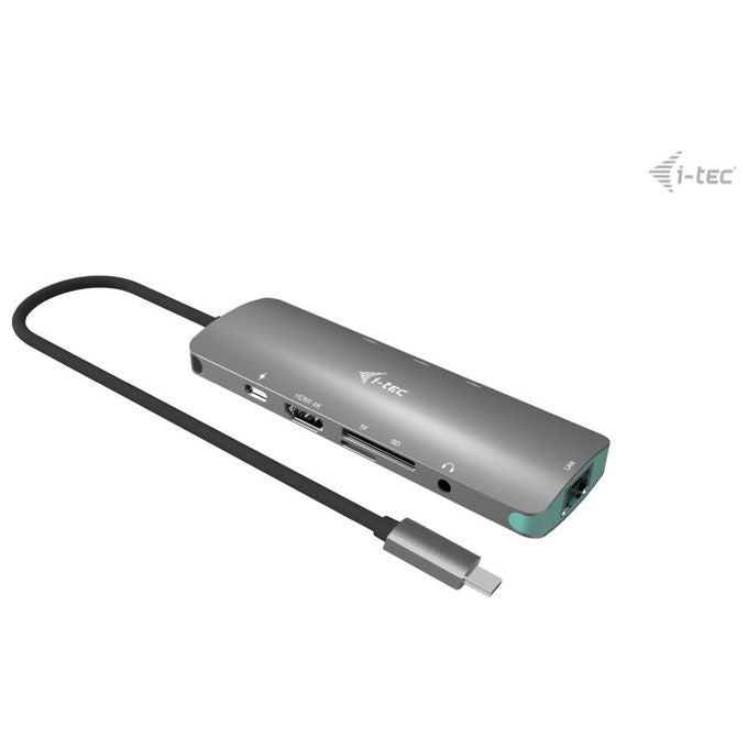 I-tec Docking Station USB-C 4K HDMI LAN con Power Delivery 100W