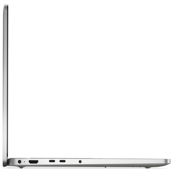 Dell PC16250 Pro 16 Notebook Intel Core Ultra 7 255U 16'' Full HD+ 16GB DDR5 512GB SSD NVMe Wi-Fi 6E Windows 11 Pro colore Platino