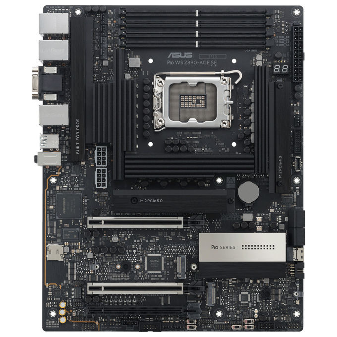 Asus Pro Ws Z890-Ace Se scheda madre ATX Intel Lga 1851