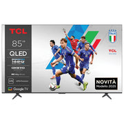 TCL 85P89K P89K Smart TV QLED 4K 85'' 144Hz Google TV Dolby Vision Atmos Audio Onkyo 2.1 colore Metallico