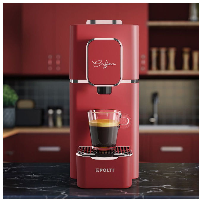 Polti Coffea S15G, Macchina Caffe' a Cialde, Automatica, 0.85 L, Verde