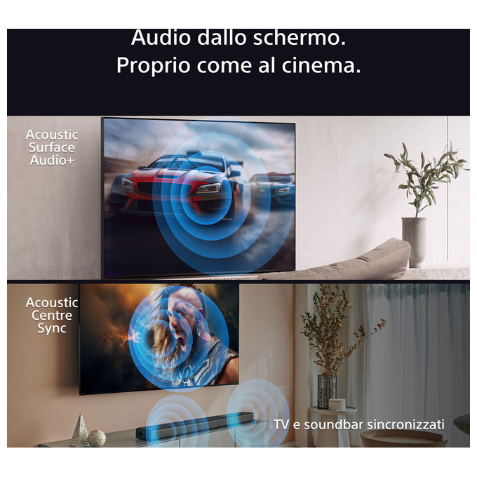 Sony Bravia XR 65'' Tv Oled 4K Ultra Hd Smart Tv nero