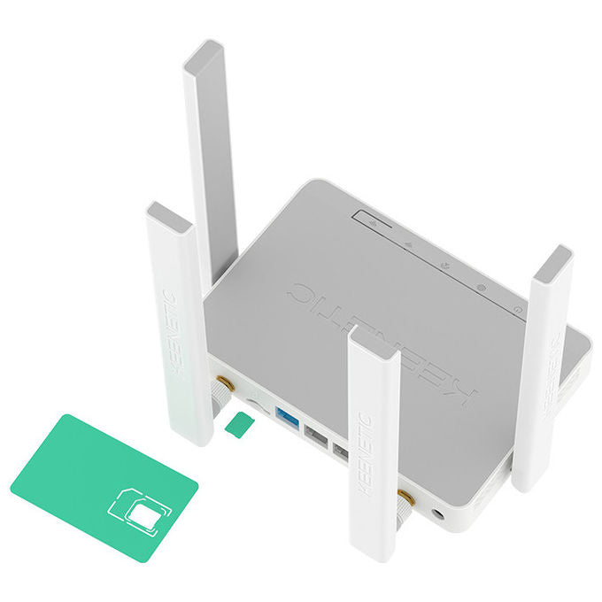 Keenetic Runner 4G Router Modem Wi-Fi Mesh N300 Con Switch