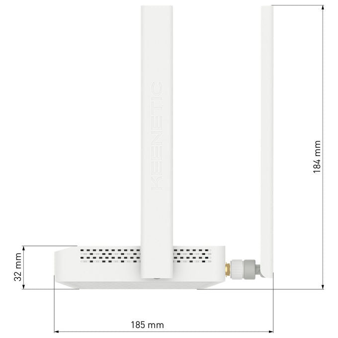 Keenetic Runner 4G Router Modem Wi-Fi Mesh N300 Con Switch