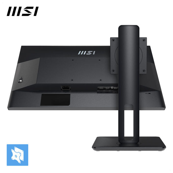 MSI PRO MP245PG Monitor PC 23,8'' IPS Full HD 1920x1080 100Hz 1ms Pivot Regolazione Altezza HDMI DisplayPort colore Nero