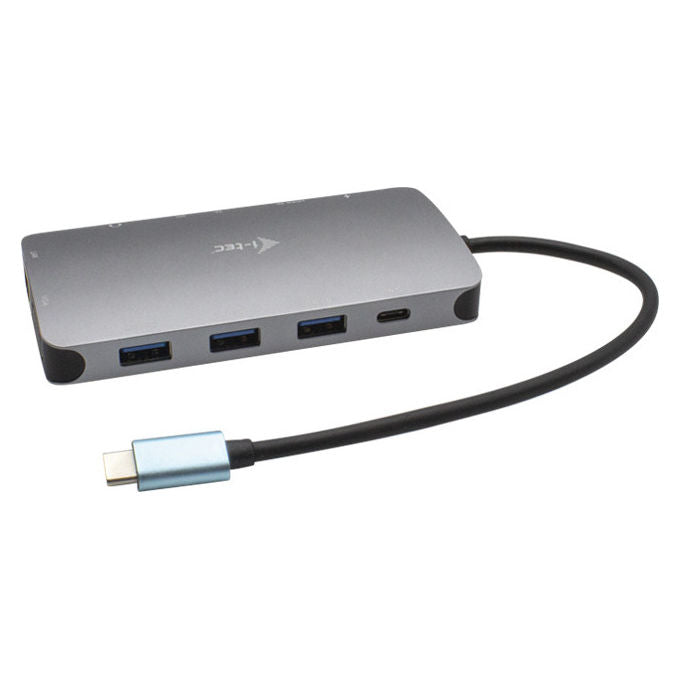 I-tec Docking Station USB-C Nano Metallo HDMI VGA LAN con Caricatore 100W