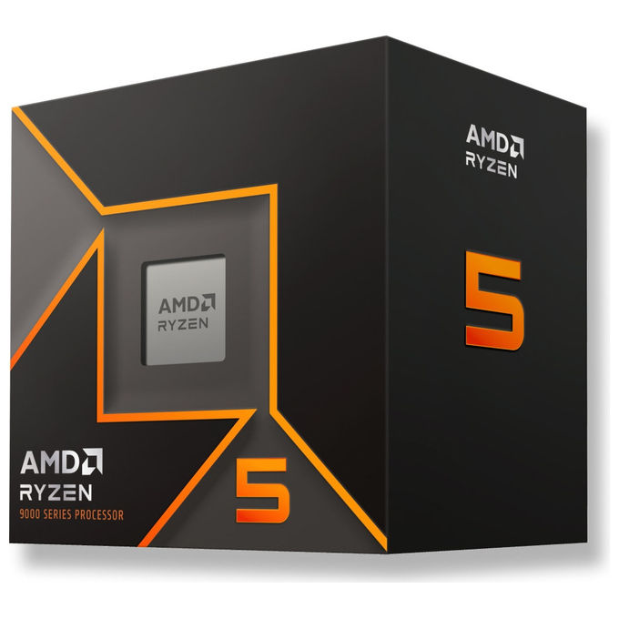 Amd Ryzen 5 9600 Processore 3.8 GHz, 6 Core