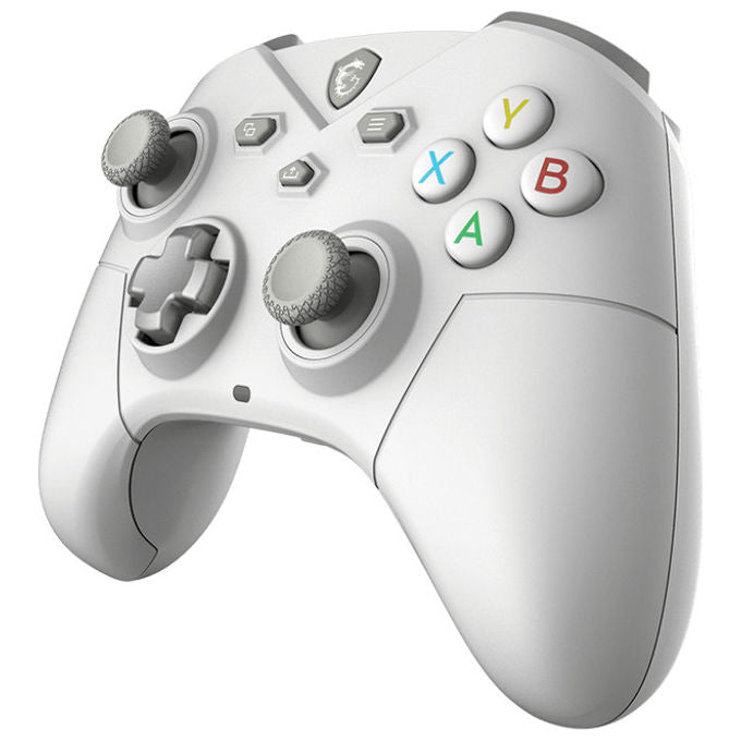 MSI, Gamepad Wireless Bianco, Analogico, USB 2.0, Per PC