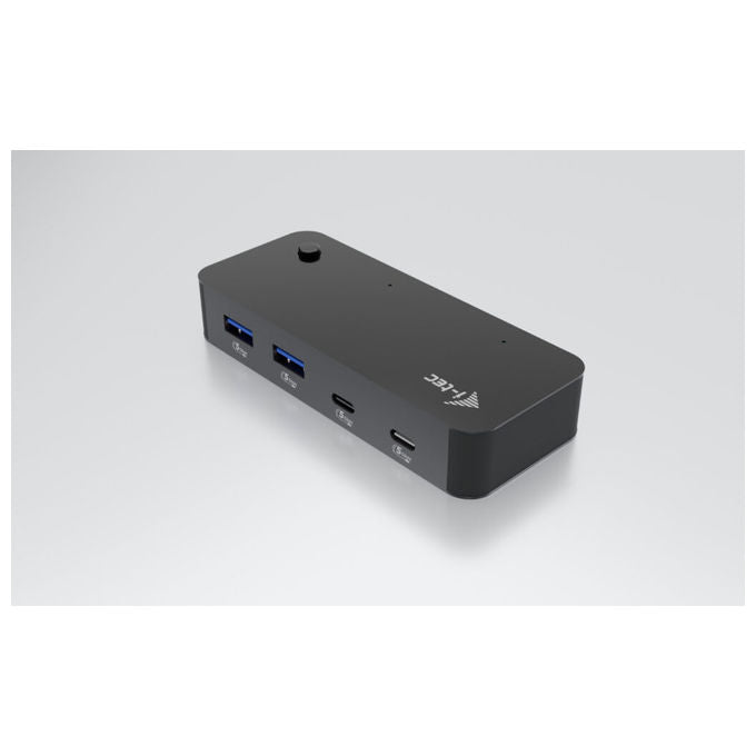 I-tec Hub KVM Universale 2x USB-C 2x USB-A 3.0