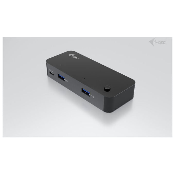 I-tec Hub KVM Universale 2x USB-C 2x USB-A 3.0