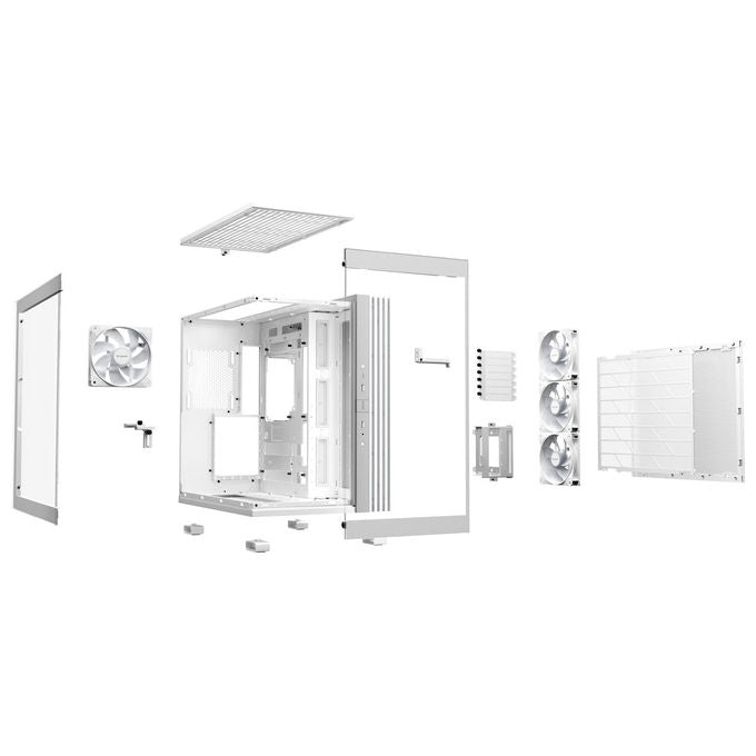 Be quiet! Light Base 600 LX White, Case Midi Tower per PC