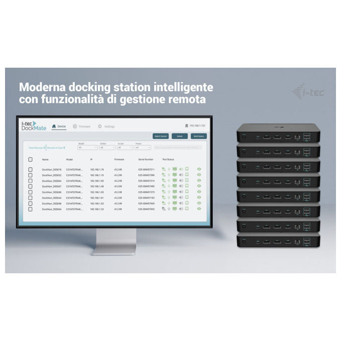 I-tec Docking station USB-C Triple Display 4K alimentazione 100W