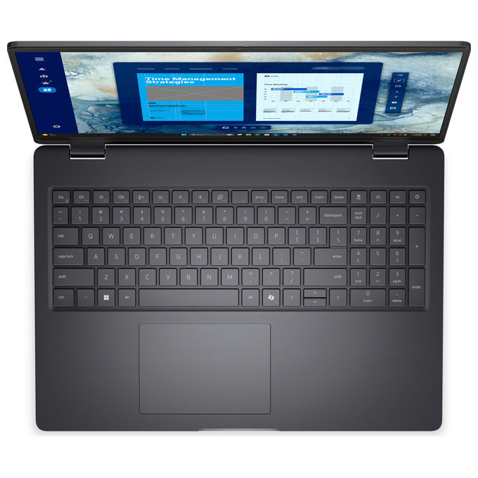 Dell PC16250 Pro 16 Notebook 16'' Intel Core 5 120U 16GB DDR5 512GB SSD NVMe Wi-Fi 6E Windows 11 Pro colore Nero