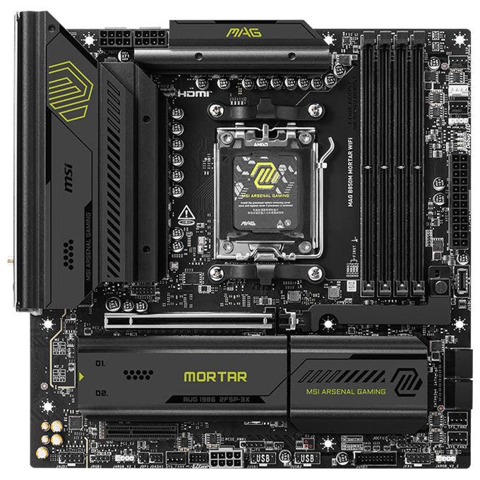 MSI Mag B850M Mortar Wifi scheda madre micro Atx Am5