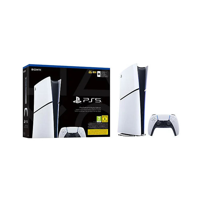 Sony CFI-2100 PlayStation 5 Digital Edition Console 825 GB SSD Wi-Fi 6 8K 120 Hz colore Nero Bianco