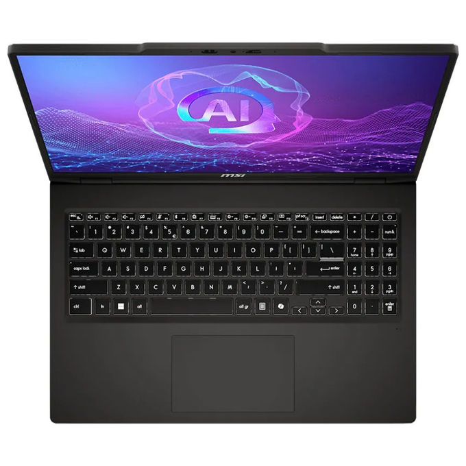 MSI A3HMG-024IT Venture A16 AI+ Notebook 16 '' OLED 2K Ryzen AI 7 350 16GB RAM 512GB SSD Windows 11 Home colore Nero