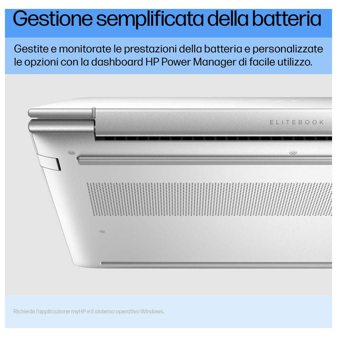 HP Computer portatile Elitebook 640 G11 14 pollici WUXGA Intel Core Ultra 5 16 GB RAM 512 GB SSD colore Argento