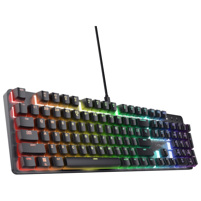 Trust GXT 871 Zora Tastiera Gaming Meccanica Italiana Nera