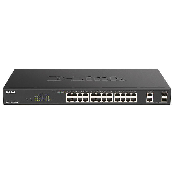 D-Link DGS-1100-26MPV2E Switch Gestito Gigabit PoE 26 Porte