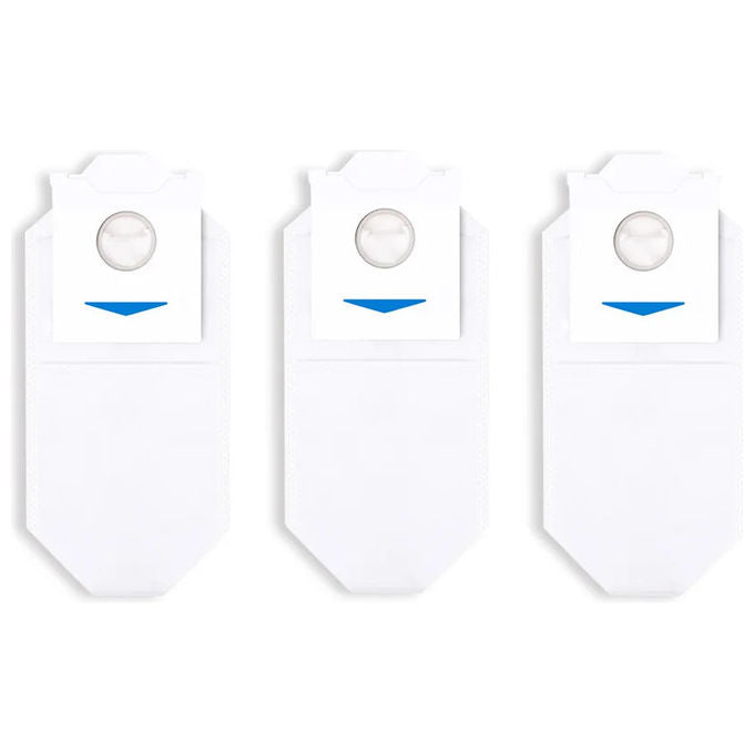 Ecovacs Sacchetti per Robot Aspirapolvere N30 PRO OMNI - 3 Pezzi, Blu e Bianco