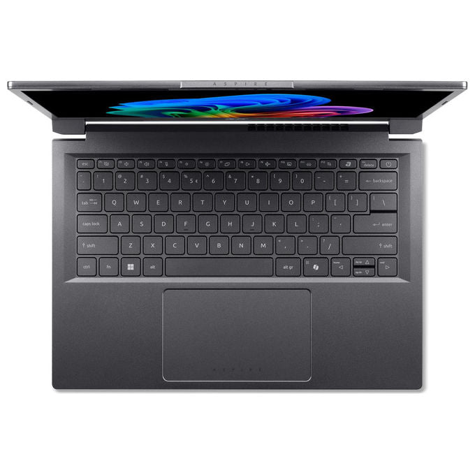 Acer Notebook Aspire 14 AI A14 52M 5067 Intel Core Ultra 5 16GB RAM 512GB SSD 14 pollici OLED Grigio colore Grigio