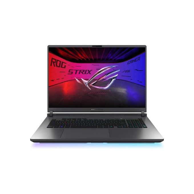 Asus G815JPR-S8006W ROG Strix G18 Notebook Gaming Intel Core i9-14900HX RTX 5070 8GB 16GB RAM 1TB SSD 18'' WUXGA 144Hz Wi-Fi 7 Windows 11 Home colore Nero