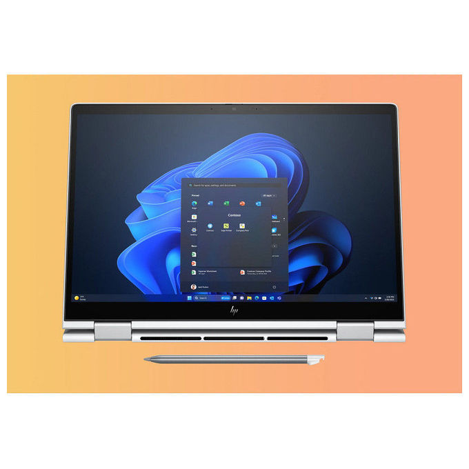 HP AD3D9ET EliteBook 8 Flip G1i Notebook 2 in 1 13.3'' Touch Intel Core Ultra 5 225U 16GB 512GB SSD Windows 11 Pro colore Argento