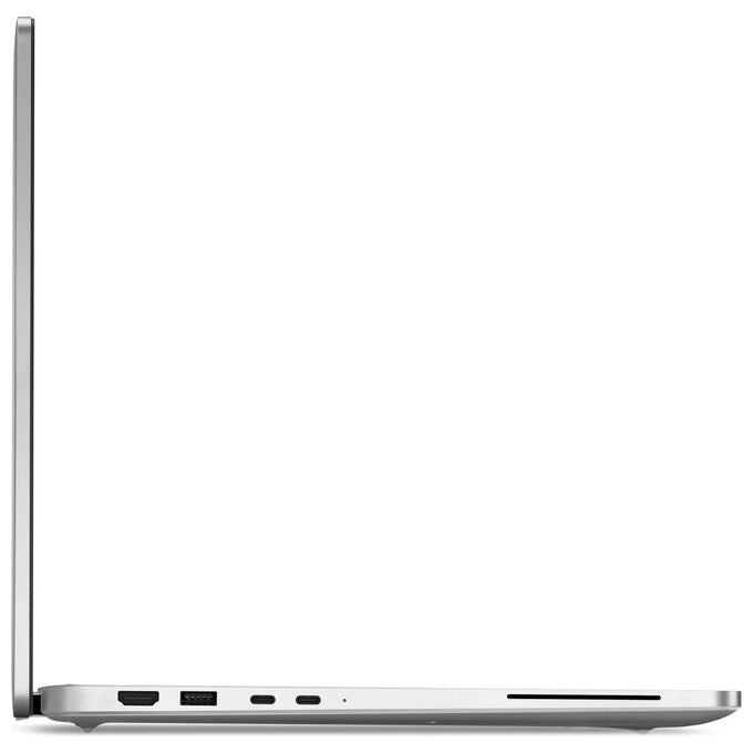 Dell PB16250 Pro 16 Plus Intel Core Ultra 7 16 GB RAM 512 GB SSD 16 pollici Full HD+ Windows 11 Pro colore Alluminio