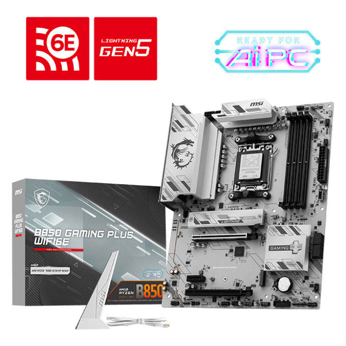 MSI B850 Gaming Plus Wifi6E Scheda Madre Amd Am5 Atx
