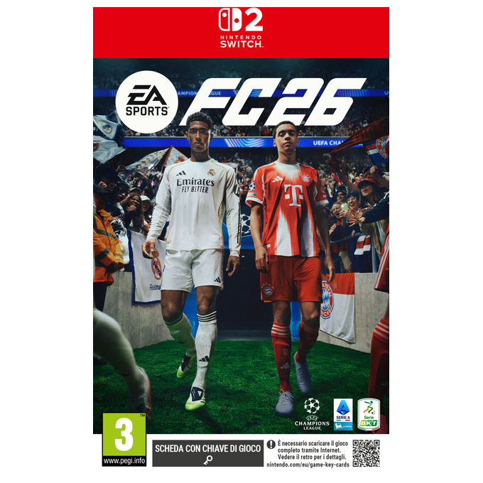 Electronic Arts EA SPORTS FC 26 Standard Videogioco Nintendo Switch 2 Multilingua ITA Sport Multiplayer PEGI 3