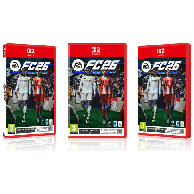 Electronic Arts EA SPORTS FC 26 Standard Videogioco Nintendo Switch 2 Multilingua ITA Sport Multiplayer PEGI 3